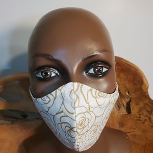 Rose Print Mask